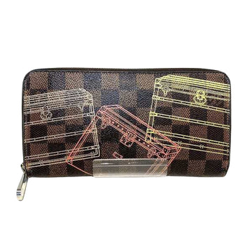 Louis Vuitton Portefeuille Zippy  Canvas Wallet