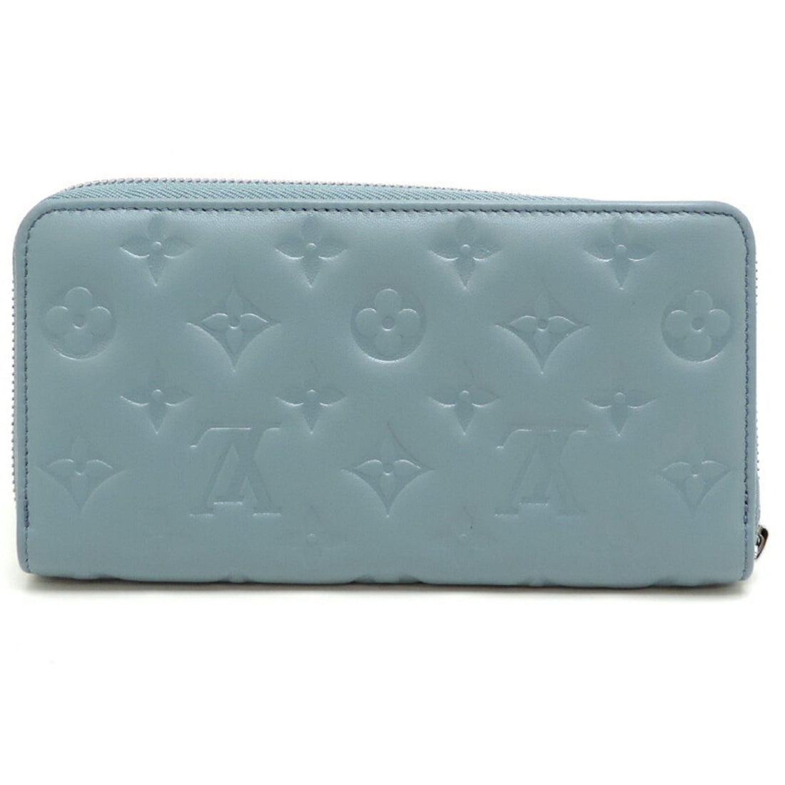 Louis Vuitton  Leather Long Wallet (Bi-Fold)