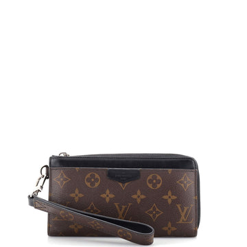 Zippy Dragonne Wallet Macassar Monogram Canvas