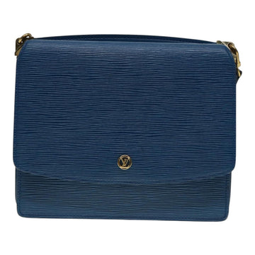 Louis Vuitton Grenelle  Leather Shoulder Bag