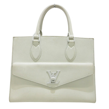 Louis Vuitton Lockme  Leather Tote Bag