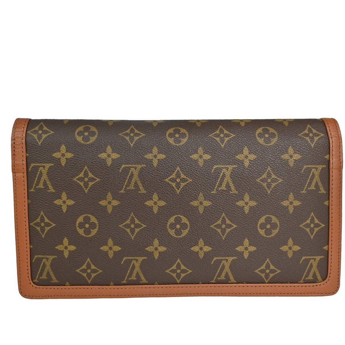 Louis Vuitton Pochette Dame  Canvas Clutch Bag