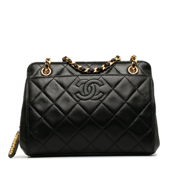 Chanel Matrases Cocono mark Mini Chantot Top Bag Black Caviar   Chanel