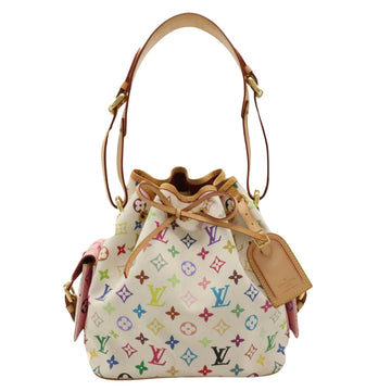Louis Vuitton Petit Noé  Canvas Shoulder Bag