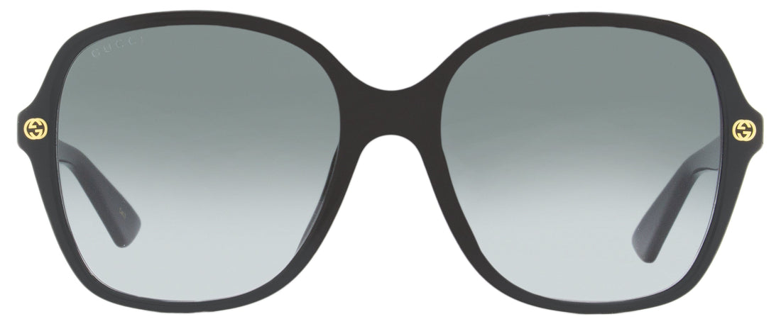 Gucci Women's Square Sunglasses GG0092S 001 Black 55mm