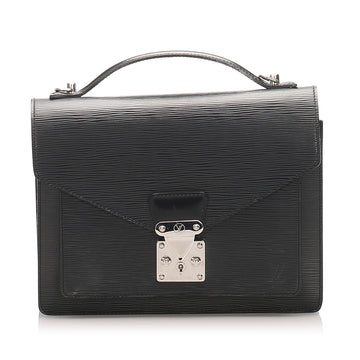 Louis-Vuitton Epi Monceau Black
