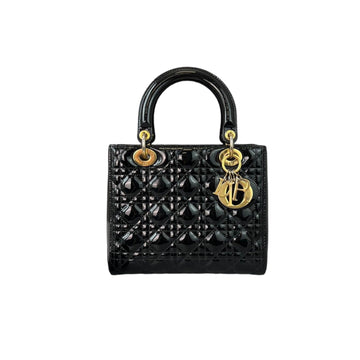 Lady Dior Medium New 1:1 Repl Black GHW