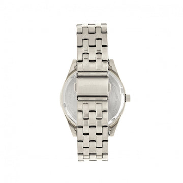 Elevon Gann Bracelet Watch w/Day/Date - Silver/Teal