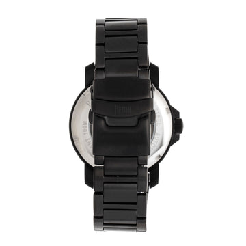 Reign Helios Automatic Bracelet Watch w/Day/Date - Black