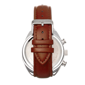 Elevon Bombardier Chronograph Leather-Strap Watch - Bronze