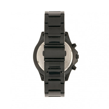 Breed Pegasus Bracelet Watch w/Day/Date  - Black