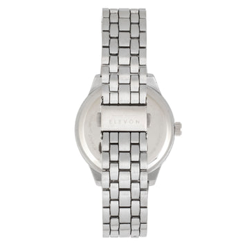 Elevon Atlantic Bracelet Watch w/Date - Silver/Blue
