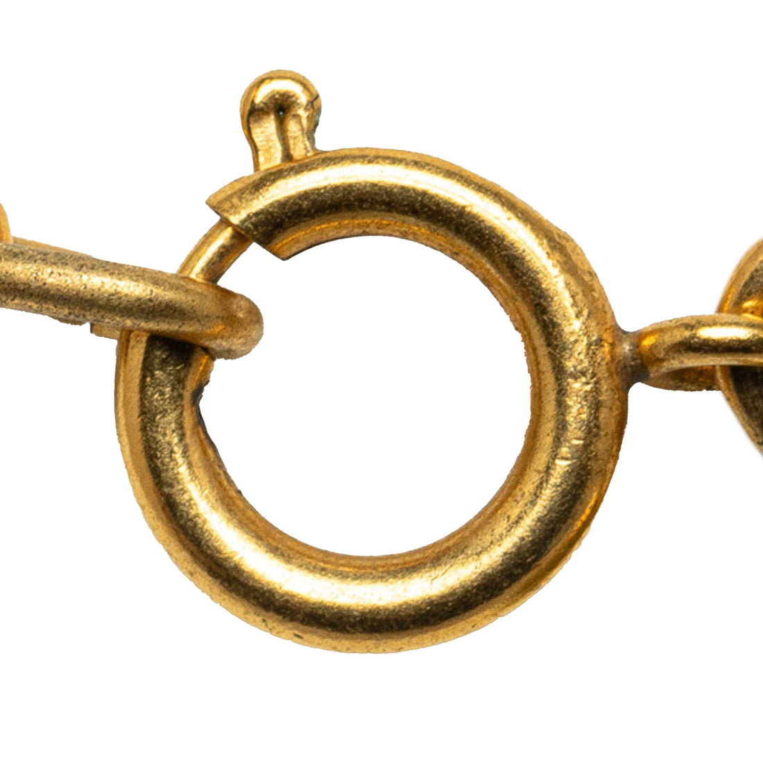 CHANEL Letter Chain Pendant Necklace Costume Necklace