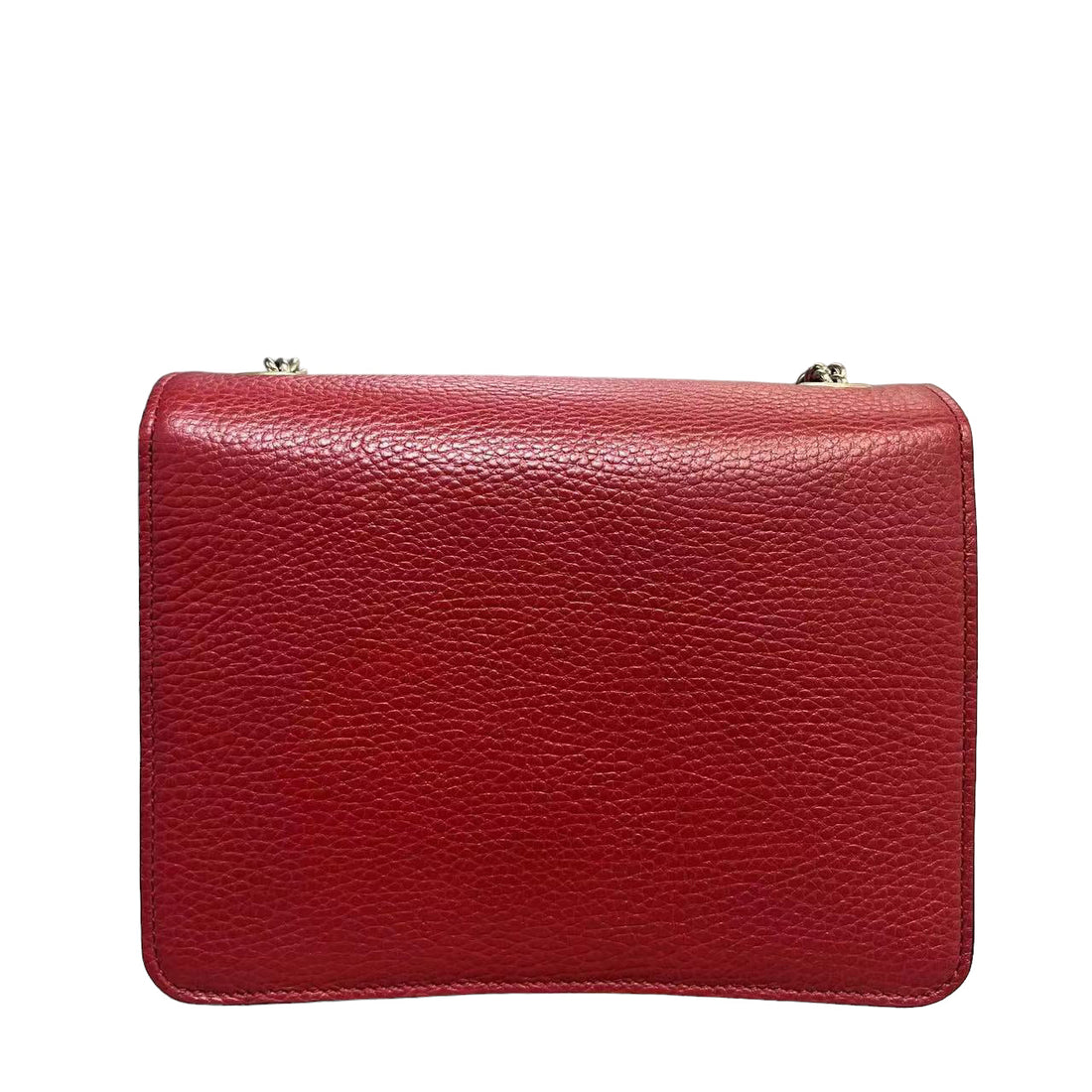 Gucci Small Interlocking GG CalBNkin Red GHW