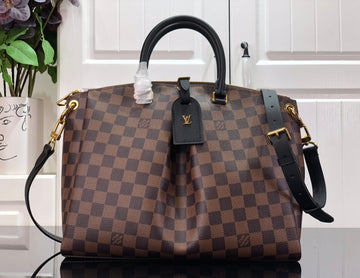 M45283 BOETIE MM Damier black  leather trim