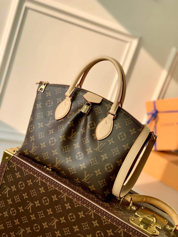 M45986 BOETIE PM Monogram :1 repl Leather Trim Brown