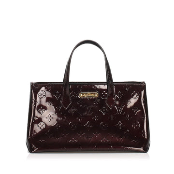 Louis-Vuitton Vernis Wilshire PM Purple