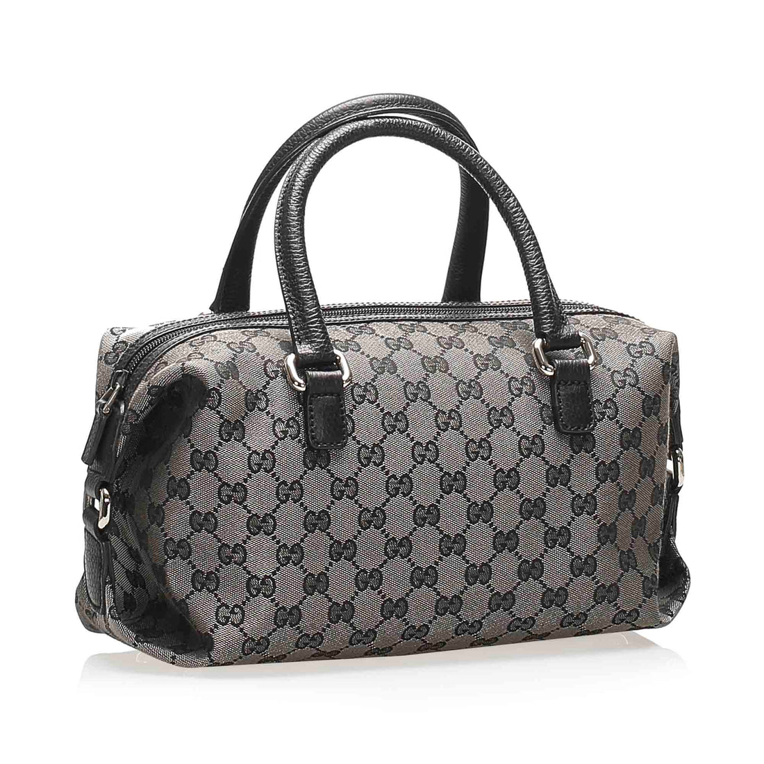 Gucci GG Canvas Handbag Gray