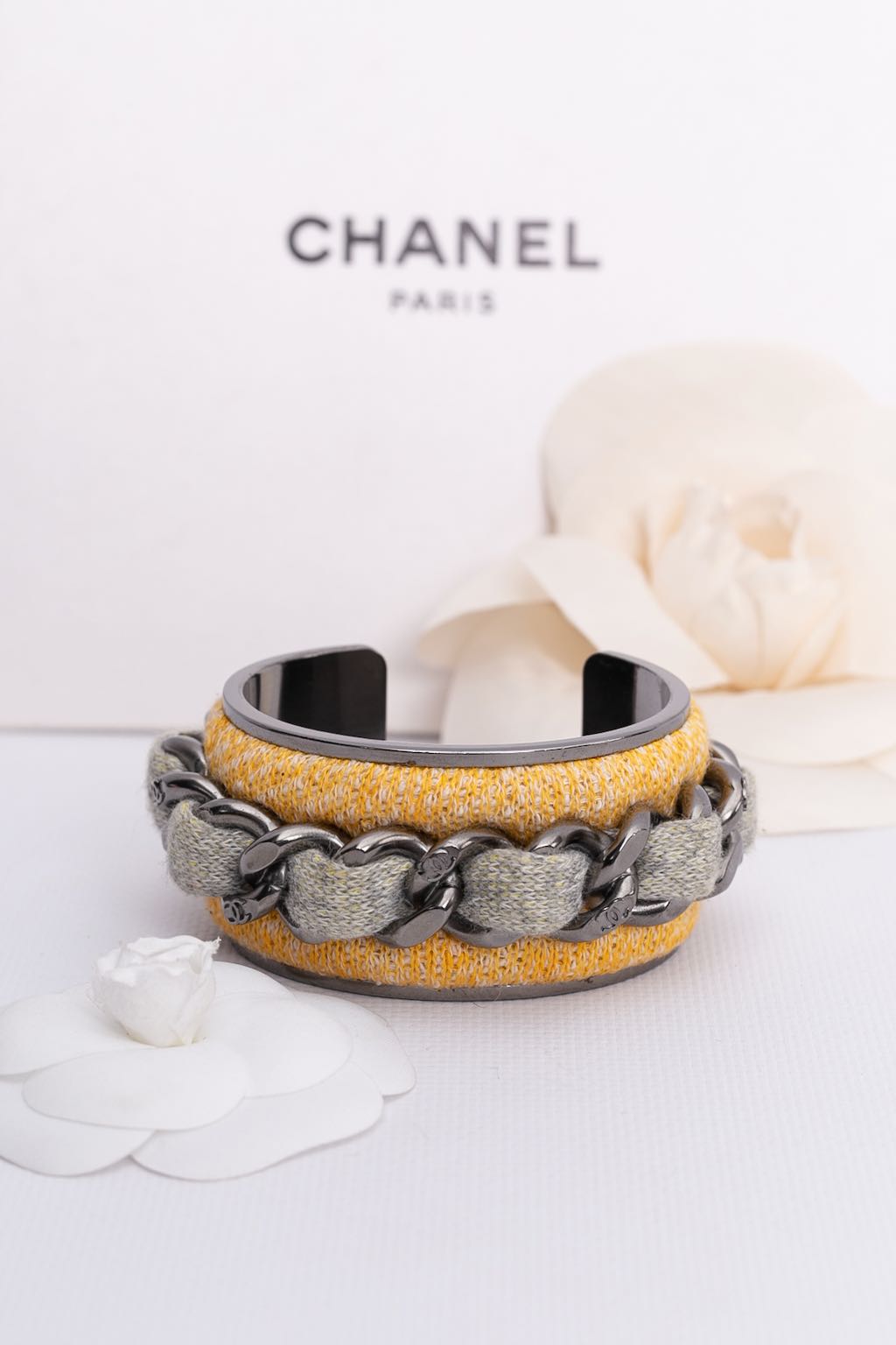 Manchette en tweed Top Quality Chanel D?©fil?©