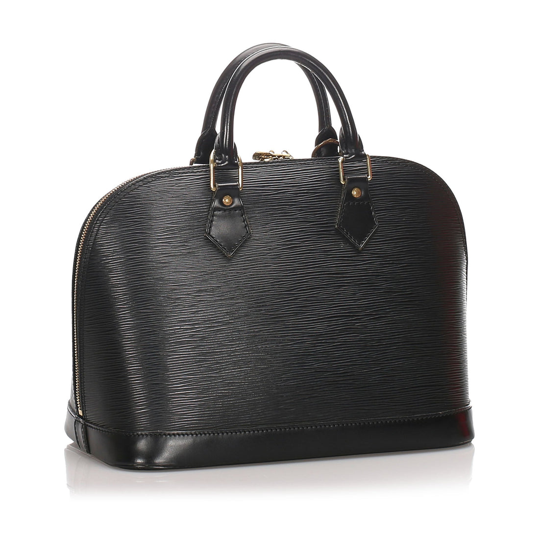 Louis-Vuitton Louis Vuitton Epi Alma PM Black