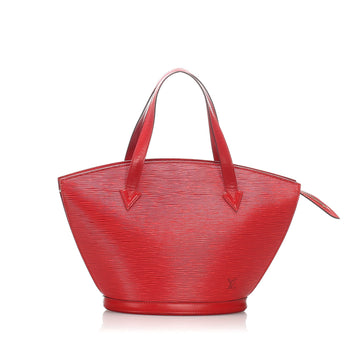 Louis-Vuitton Epi Saint Jacques PM Short Strap Red