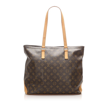 Louis-Vuitton Monogram Cabas Mezzo
