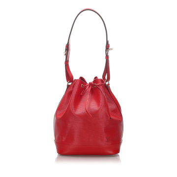 Louis-Vuitton Epi Petit Noe Red