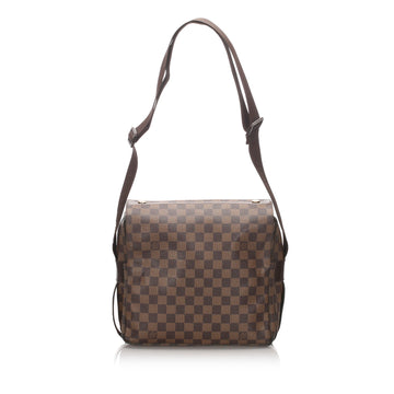 Louis-Vuitton Damier Ebene Naviglio Brown