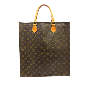 Louis-Vuitton Monogram Sac Plat Brown