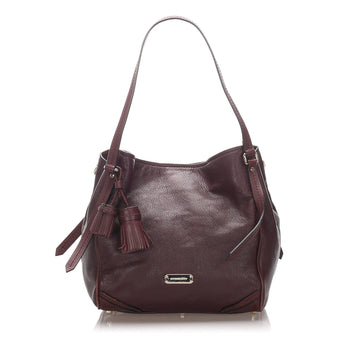 Burberry Leather Tote  (SHG-10461)