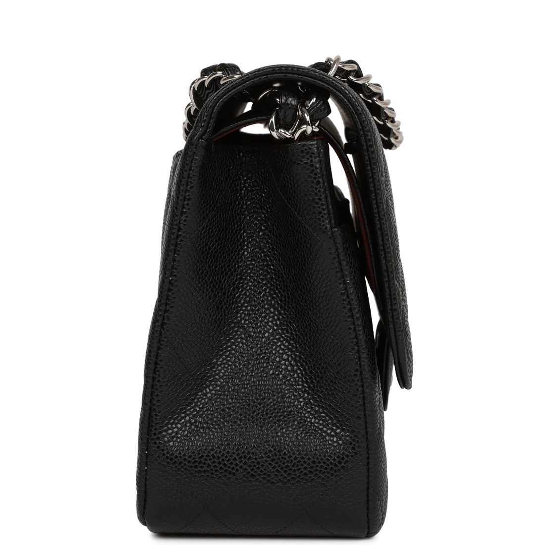 Chanel Jumbo Classic Double Flap Bag Black Togo/epsom/caviar/clemence/callfskin/cowhide/lambskin Silver Hardware
