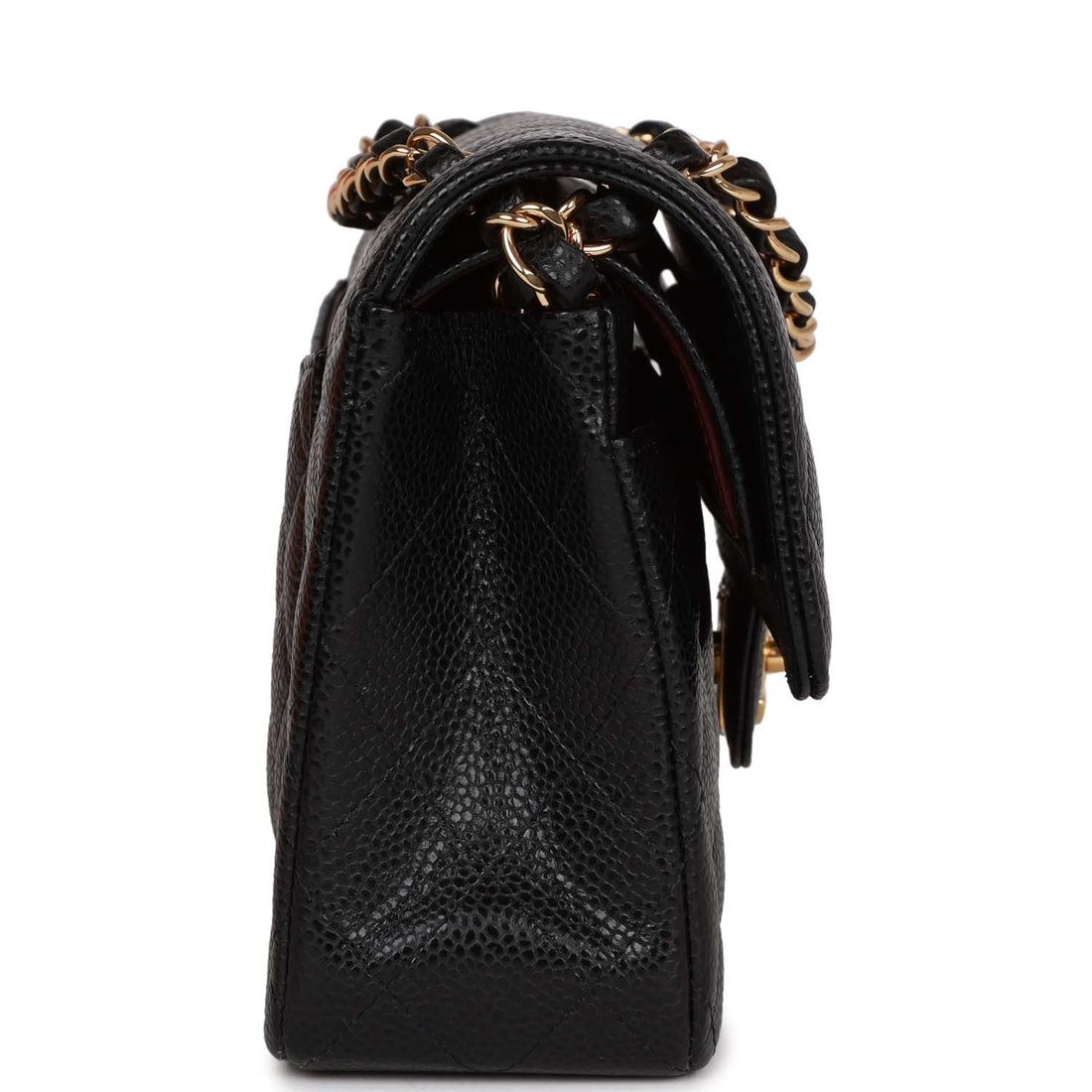 Chanel bag Small Classic Double Flap Black Caviar Gold Hardware