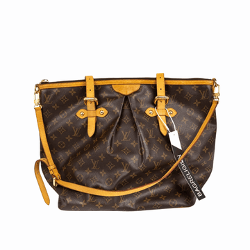 Louis-Vuitton Palermo GM Monogram Coated Canvas Bag