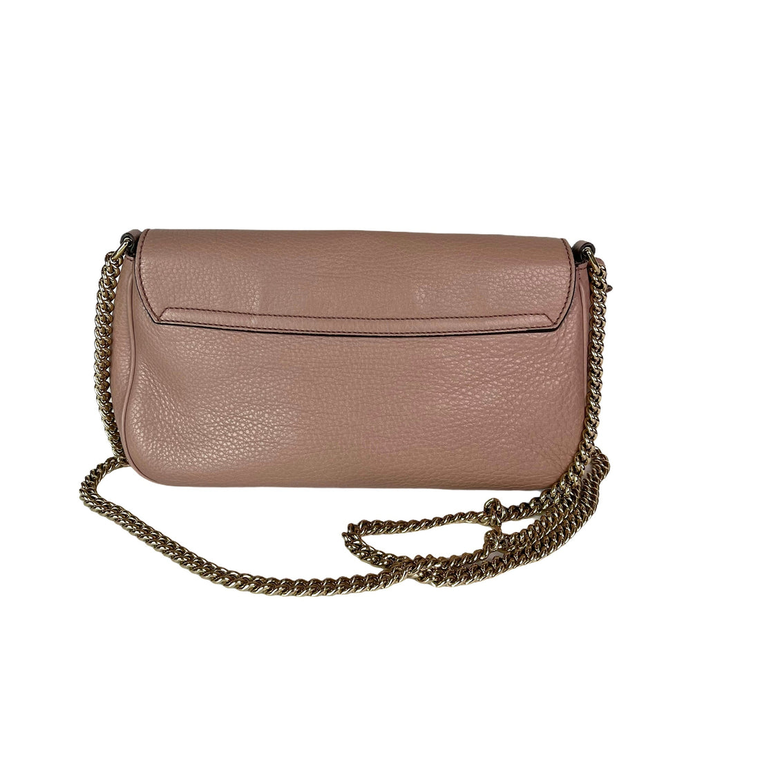 Gucci Soho Bag in Rose Beige Pebbled CalBNkin