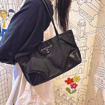 Prada Tessuto Nylon Shoulder Bag TWS pop