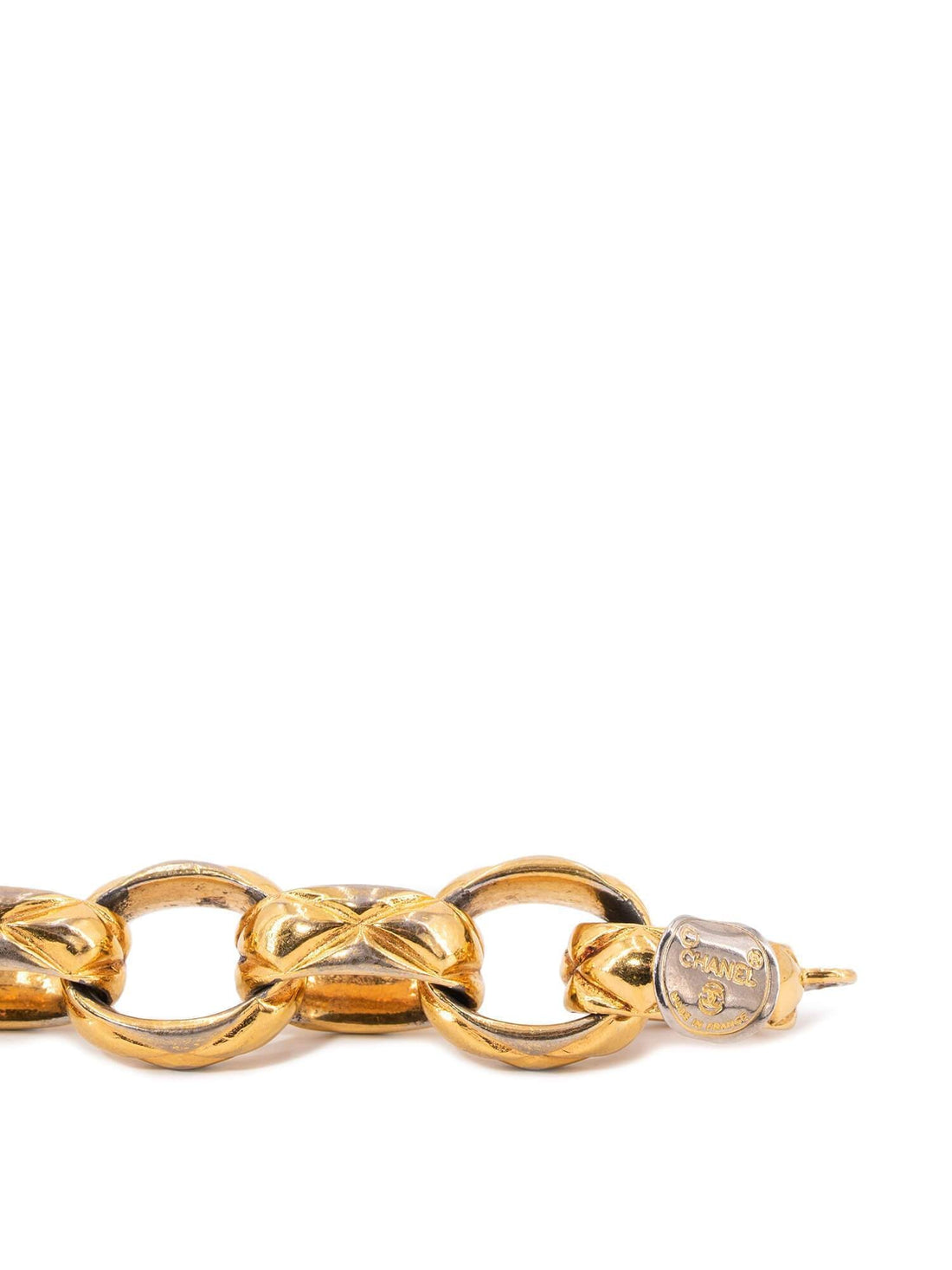 Chanel Chain Link Bracelet Gold