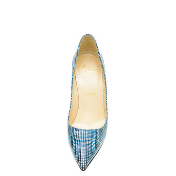 Christian Louboutin Tricolor Checkered So Kate 120 Pumps 37.5