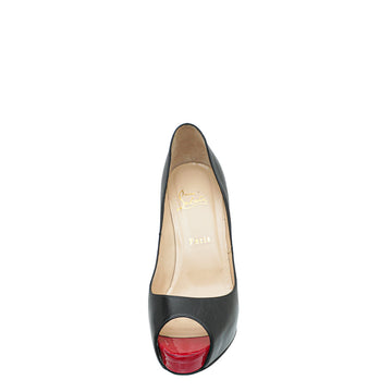 Christian Louboutin Black Very Prive Pump 40