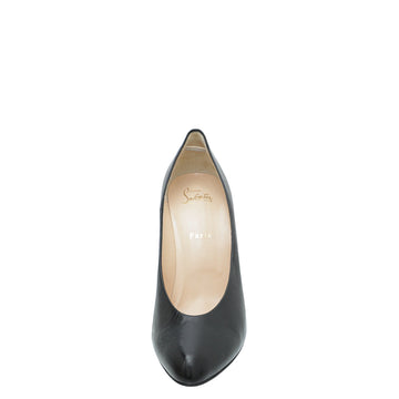 Christian Louboutin Black Round Toe Calfskin Pump 41