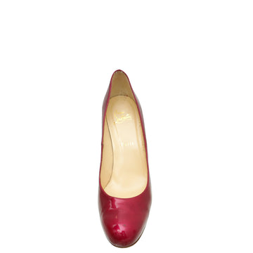 Christian Louboutin Violet Ron Ron Zeppa Wedge Pump 40