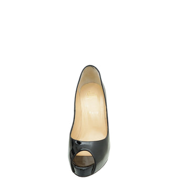 Christian Louboutin Black New Very Prive 120 Pumps 40