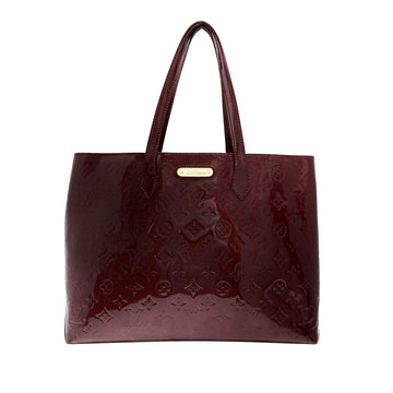 Louis-Vuitton Vernis Wilshire GM Purple