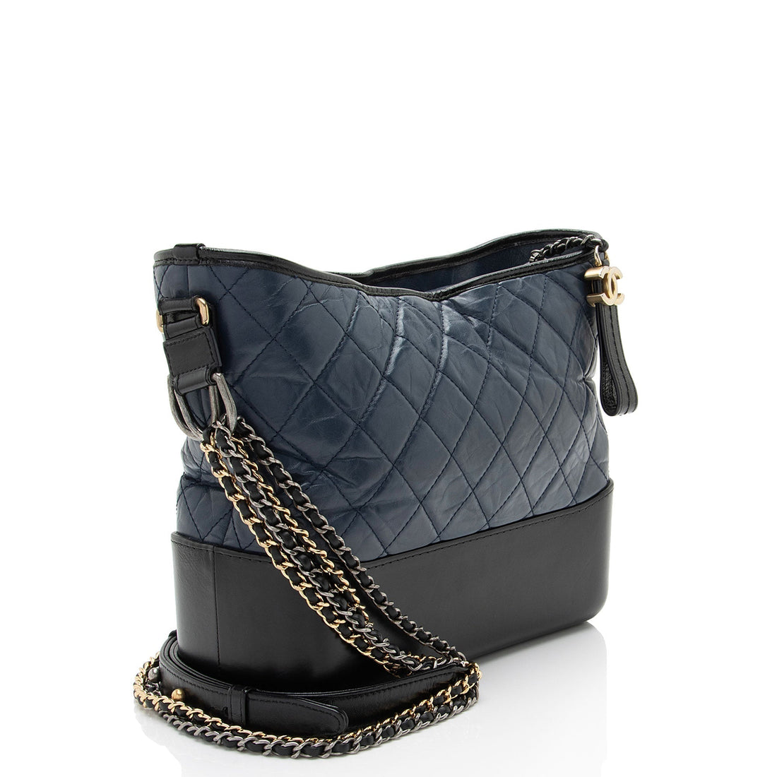 Top Quality Chanel Aged Calfskin Gabrielle Medium Hobo (SHF-xfghPP)