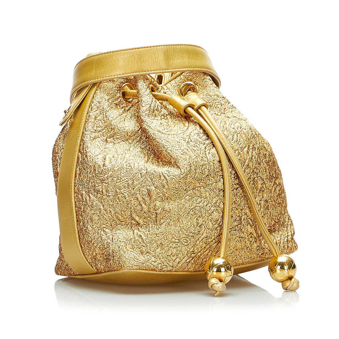 Top Quality Chanel Brocade Bucket Bag (SHG-qezhHO)