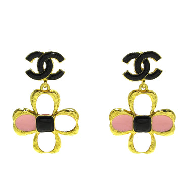 Pearl Street Bags Chanel CC Blooming Push Back Earrings (SHG-m7BCn0)