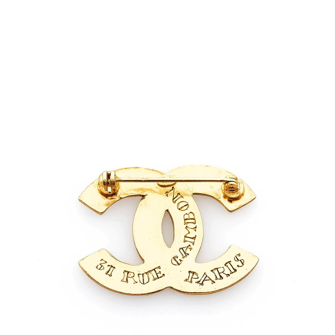Chanel CC Brooch (SHG-Xh5aPO)