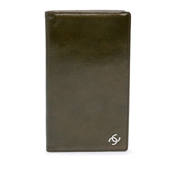 Chanel CC CalBNkin Bifold Wallet (SHG-CUFpzY)