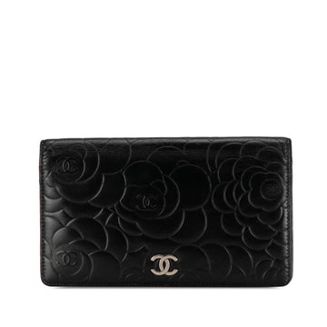 Pearl Street Bags Chanel CC Camellia Bifold Wallet (SHG-8hsO3d)