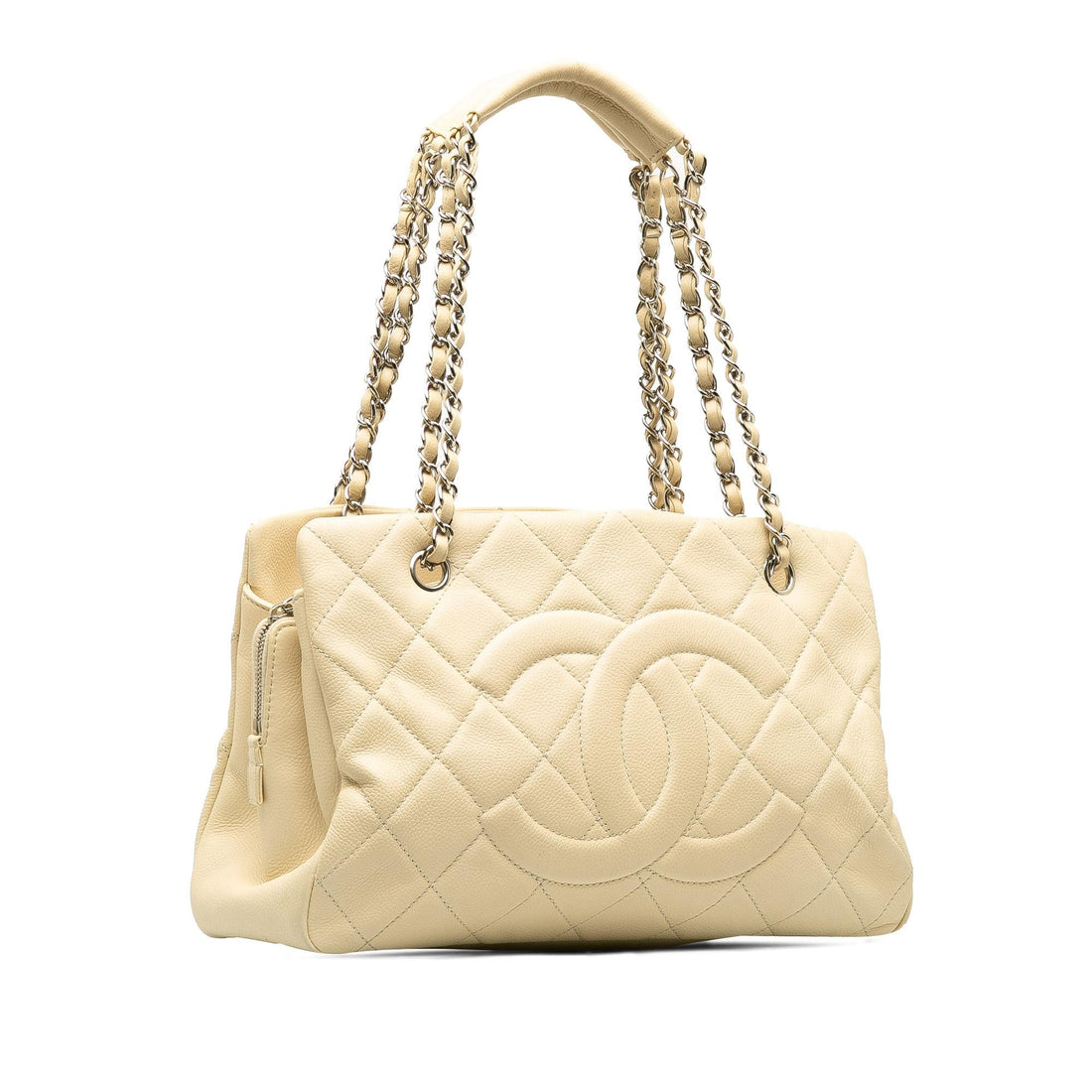 Pearl Street Bags Chanel CC Caviar Chain Tote (SHG-yWn95b)