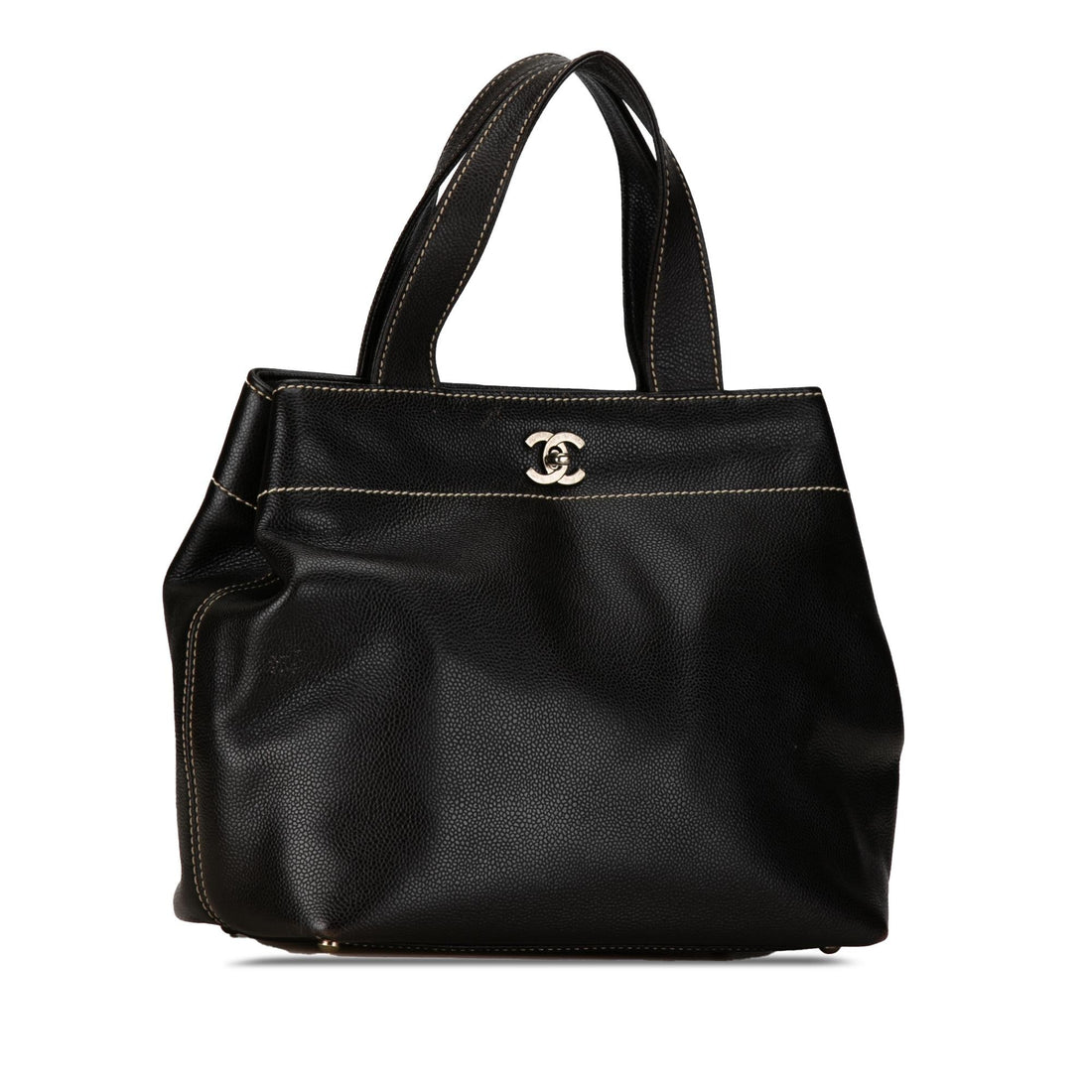 Pearl Street Bags Chanel CC Caviar Tote (SHG-C4i4R2)